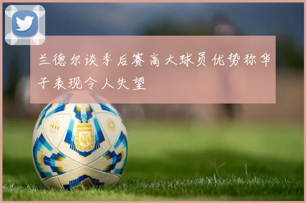 兰德尔谈季后赛高大球员优势称华子表现令人失望